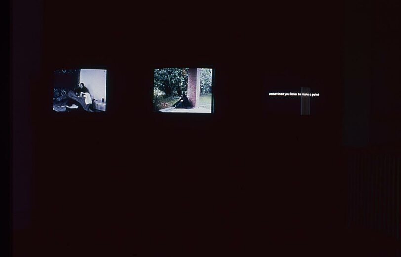 Veil exhibition: film installation by Ghazel