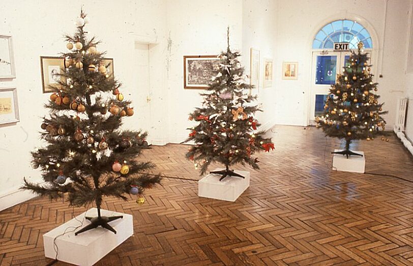 Gift Rap exhibition including work by Liverpool John Moores University constructed textiles students