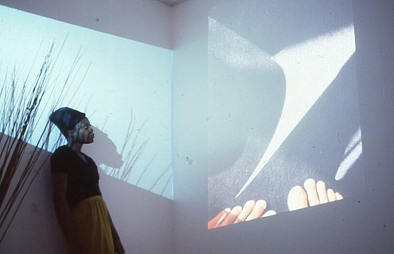 Delta Streete Rough performance in gallery installation