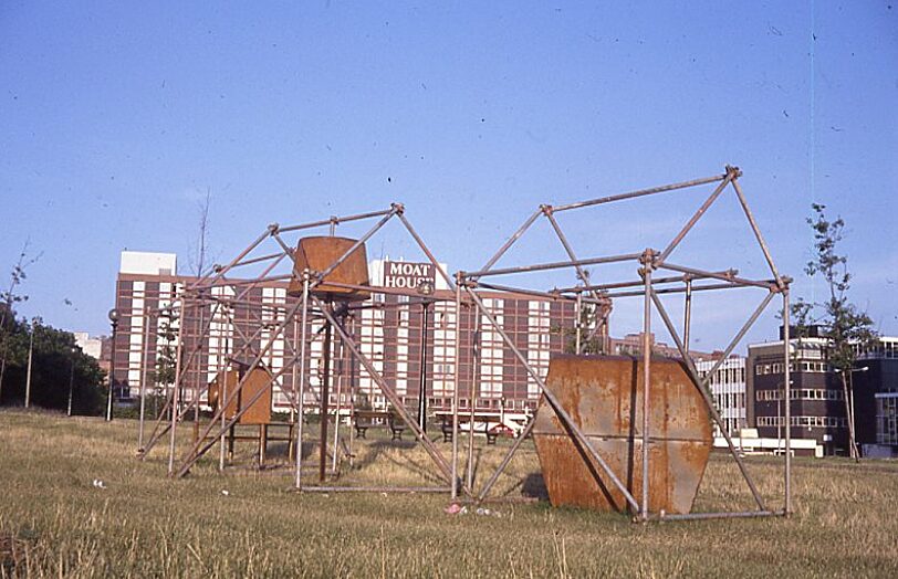 New Art North West TEA Those Environmental Artists offsite installation Chavasse Park