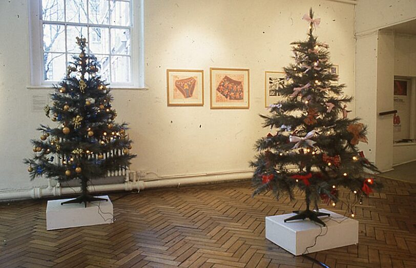 Gift Rap exhibition including work by Liverpool John Moores University constructed textiles students