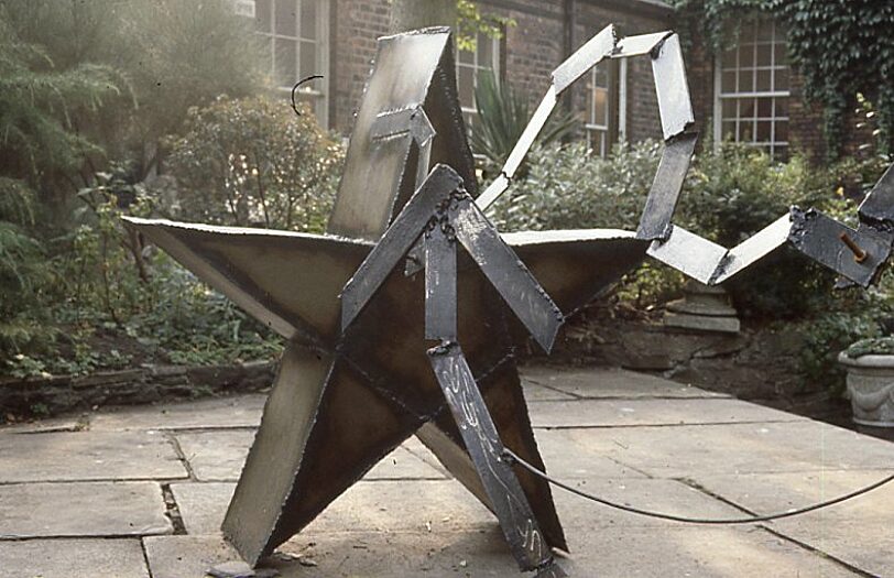 New Art North West sculpture in Bluecoat Garden, Jill Randall