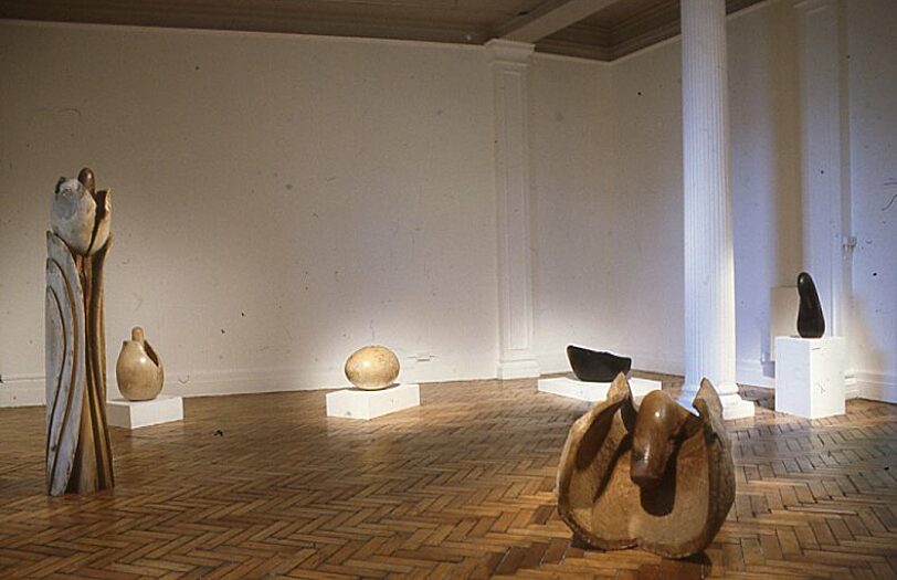 Juginder Lamba, From The Wood exhibition