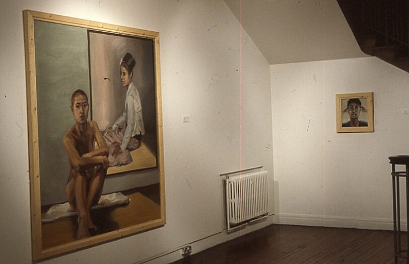 Lesley Sanderson, These Colours Run exhibition