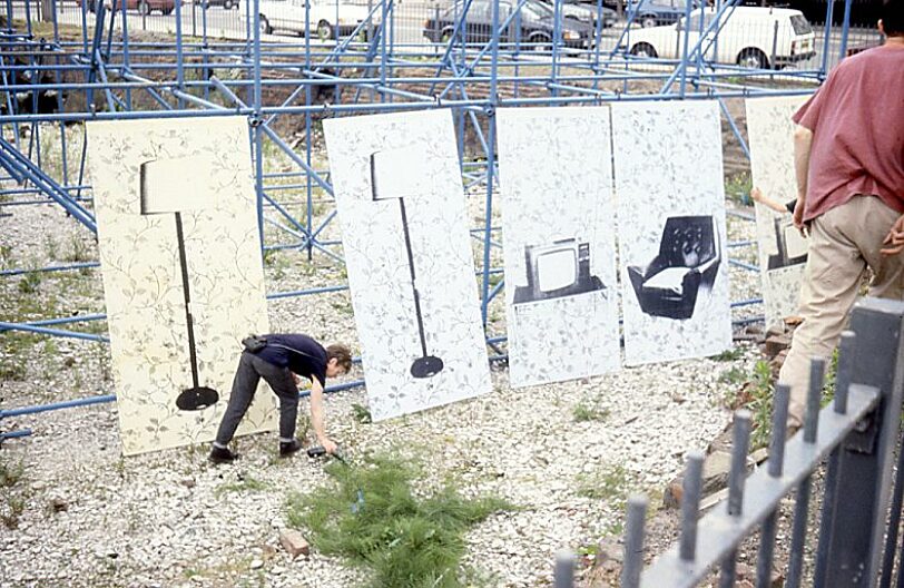 New Art North West TEA Those Environmental Artists offsite installation Canning Place