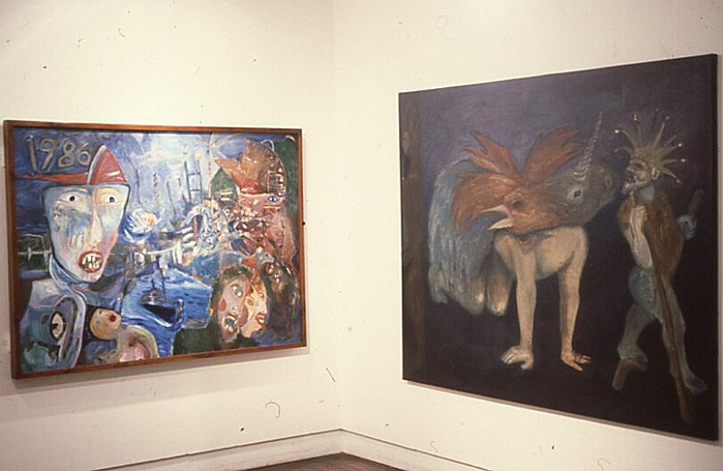 Martin OConner left, Frank Linnett right