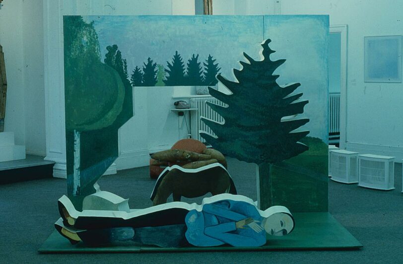 Bluecoat Summer Sculpture exhibition: Le Poete Allonge by Dorothy Haworth