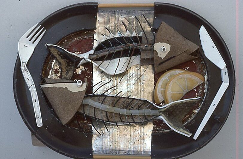 Sculpture 1975 to 1985 Fish Dish, Tony Hayward