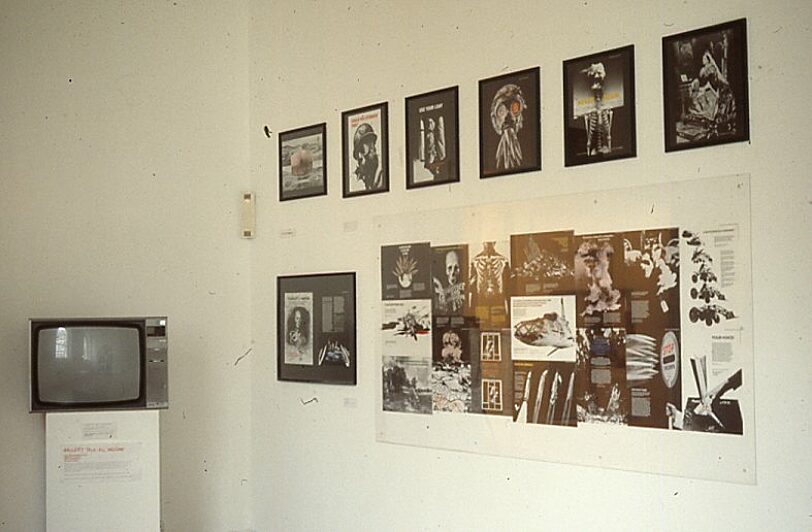 Recent Political Photomontage, Graham Budgett, Peter Dunn & Loraine Leeson, David Evans, Colin Fallows, Peter Kennard, Jamie Reid, Bill Sharp, South Atlantic Souvenirs, Klaus Staeck, Cath Tate, Krzysztof Wodiczko