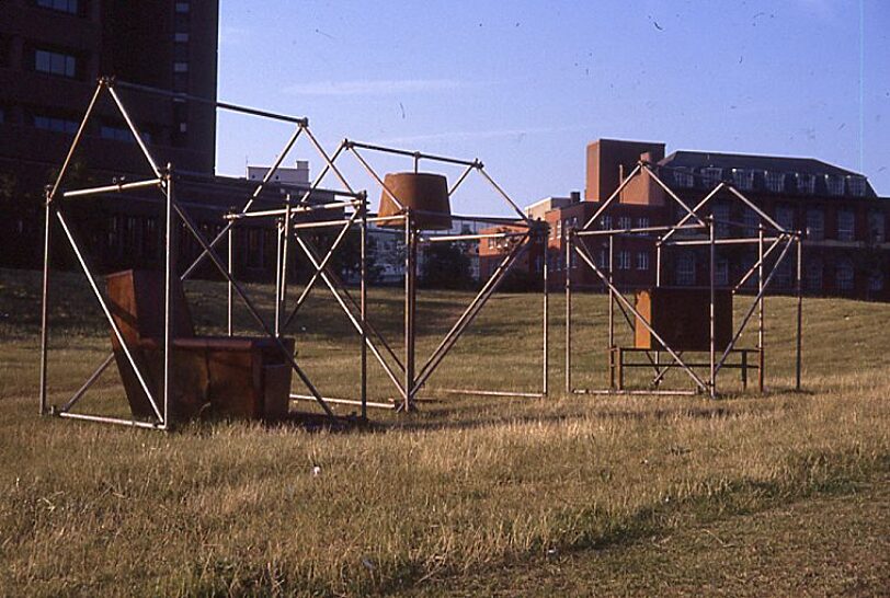New Art North West TEA Those Environmental Artists offsite installation Chavasse Park