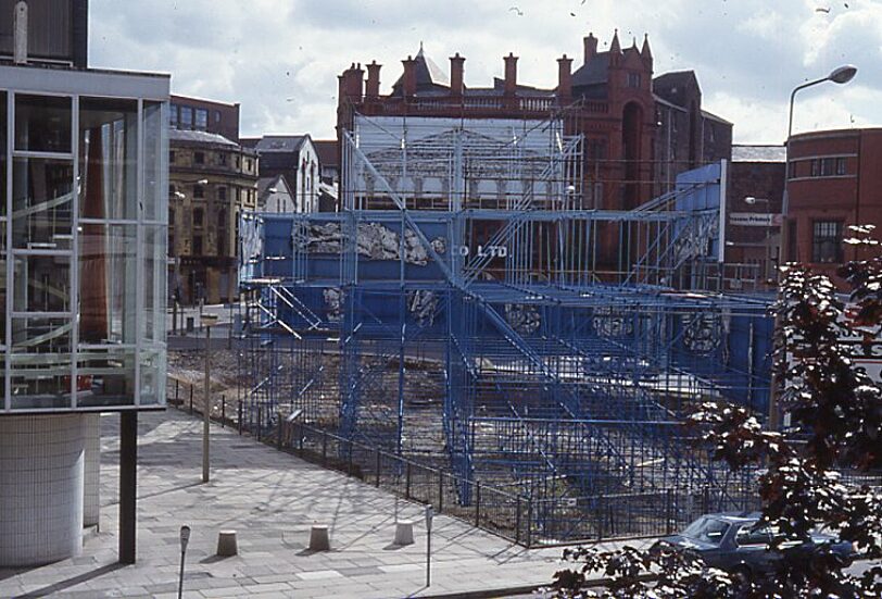 Second Wave, John Plowman offsite installation Canning Place site