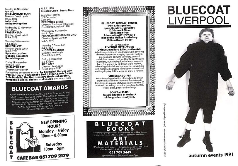 Autumn 1991 Events Brochure