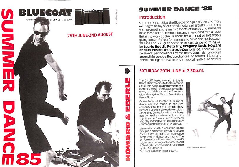 Summer Dance '85 Brochure