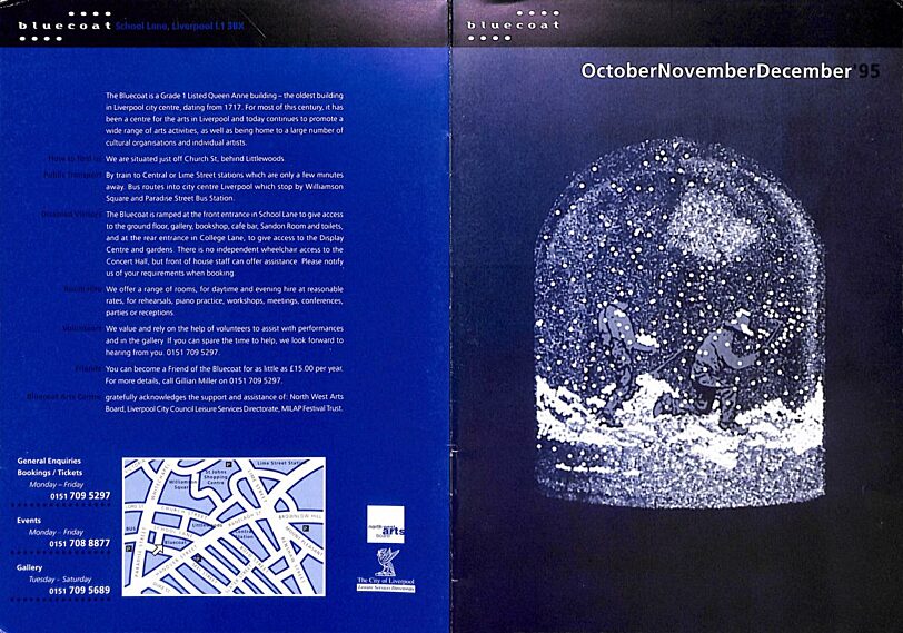 October - December 1995 Events Brochure