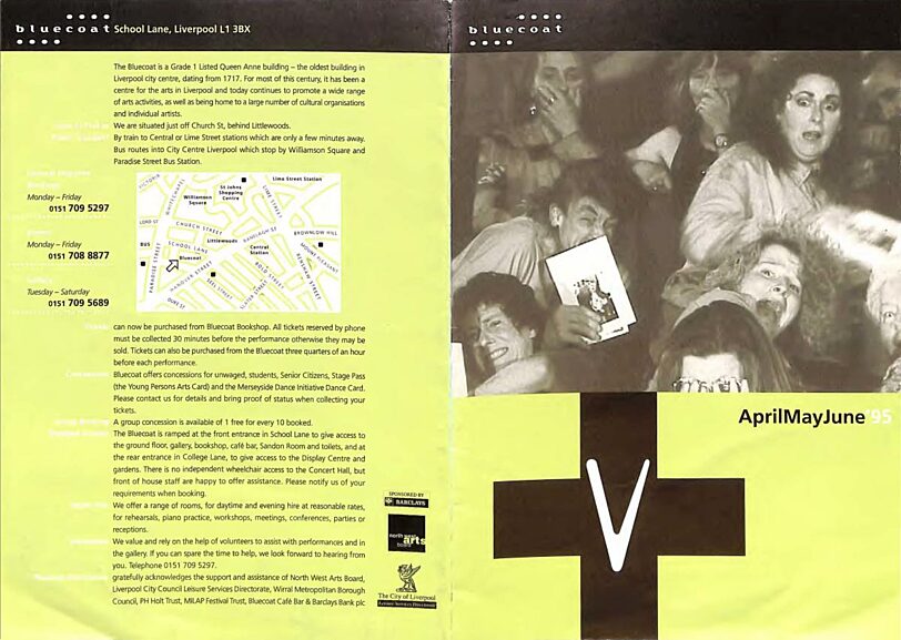 April - June 1995 Events Brochure