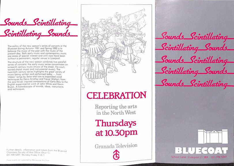 Sounds Scintillating Brochure, 1981-82
