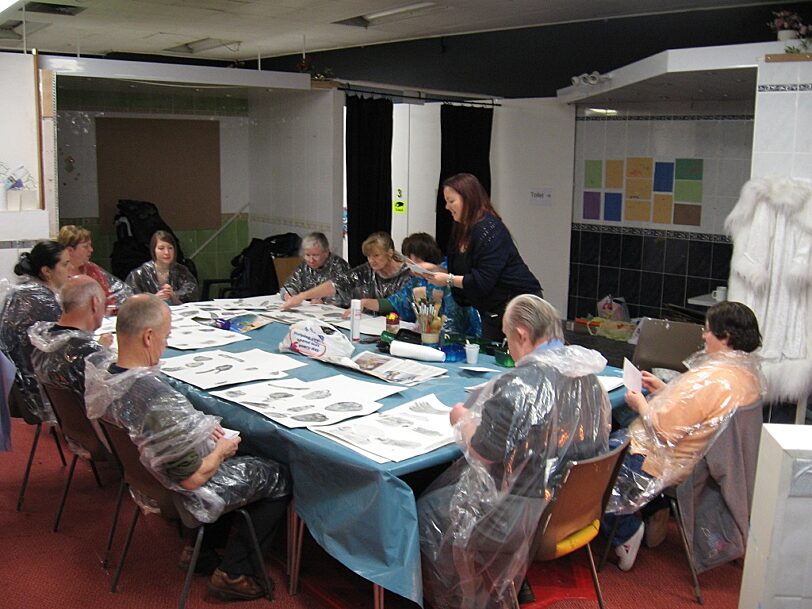 The development of the Blue Room project