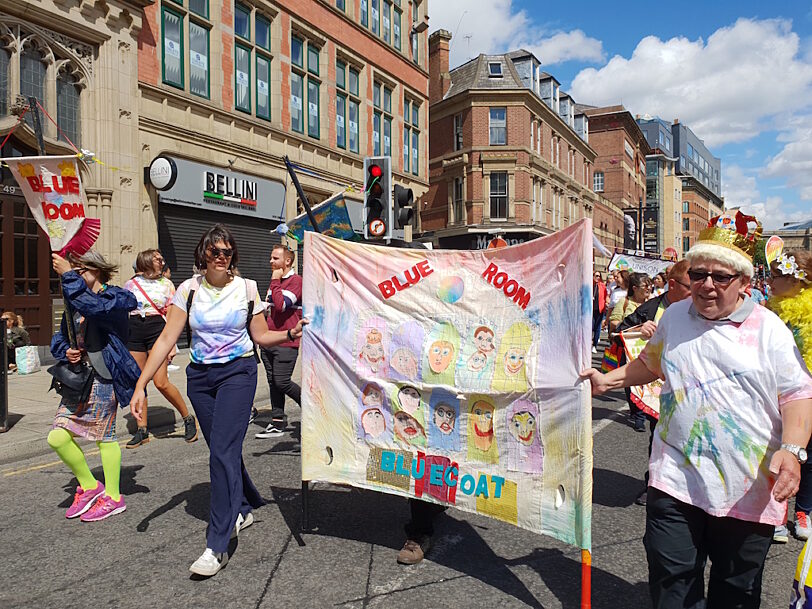 Blue Room take part in Liverpool Pride 2018