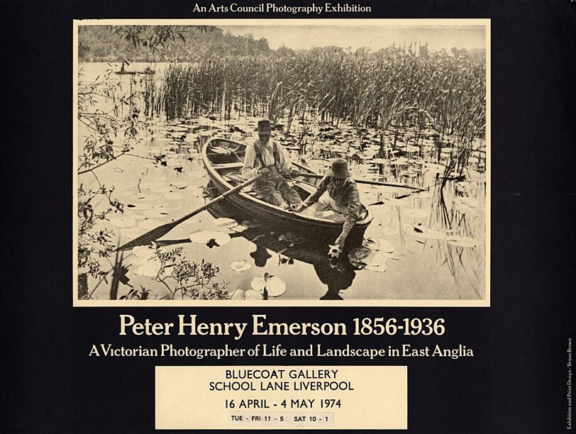 Poster for Peter Henry Emerson exhibition