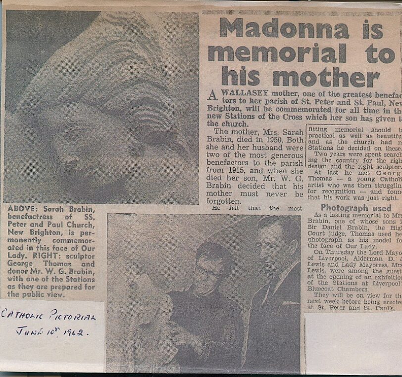 Tenant Artist George Thomas Press Cuttings