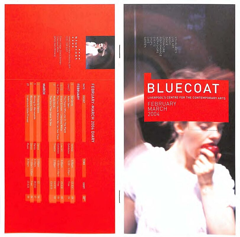 February - March 2004 Events Brochure