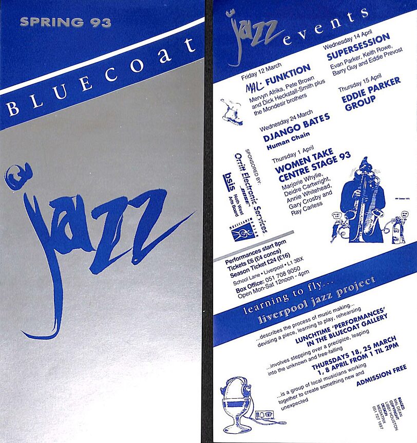 Jazz Events Brochure