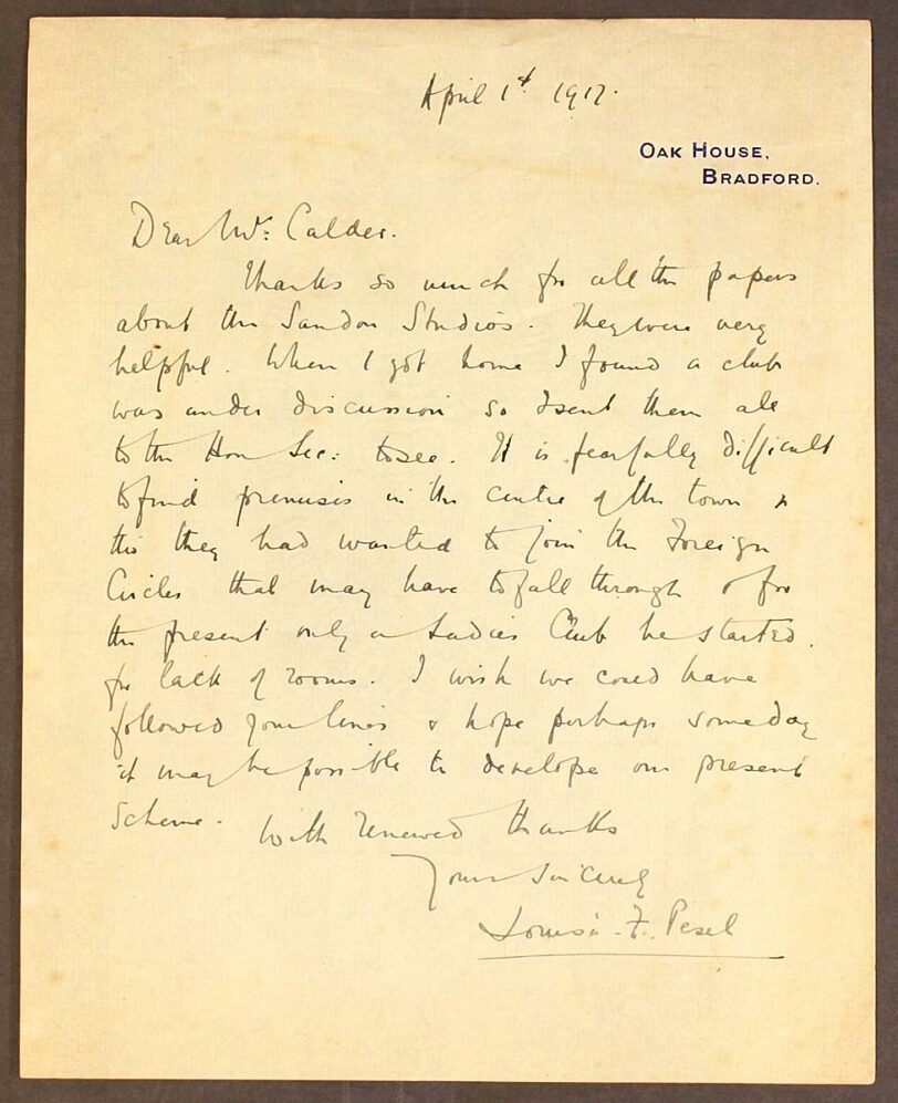 Secretary's correspondence 1917 - 1979